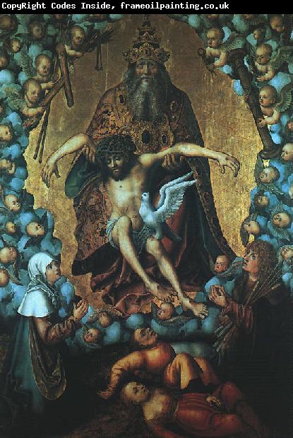 Lucas  Cranach The Trinity